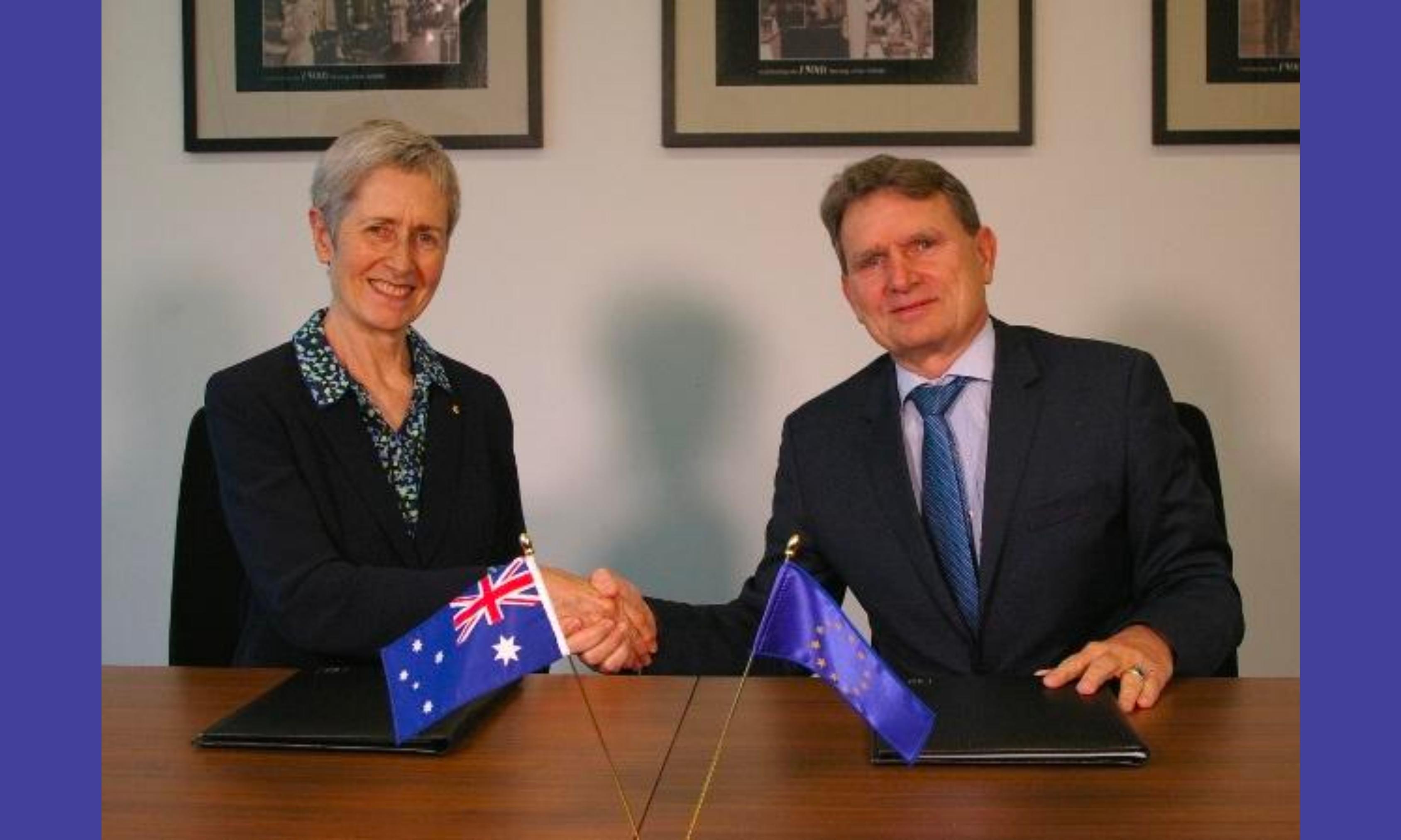 Cover image of New initiative encourages top Australian researchers to come to Europe Cover image of New initiative encourages top Australian researchers to come to Europe
