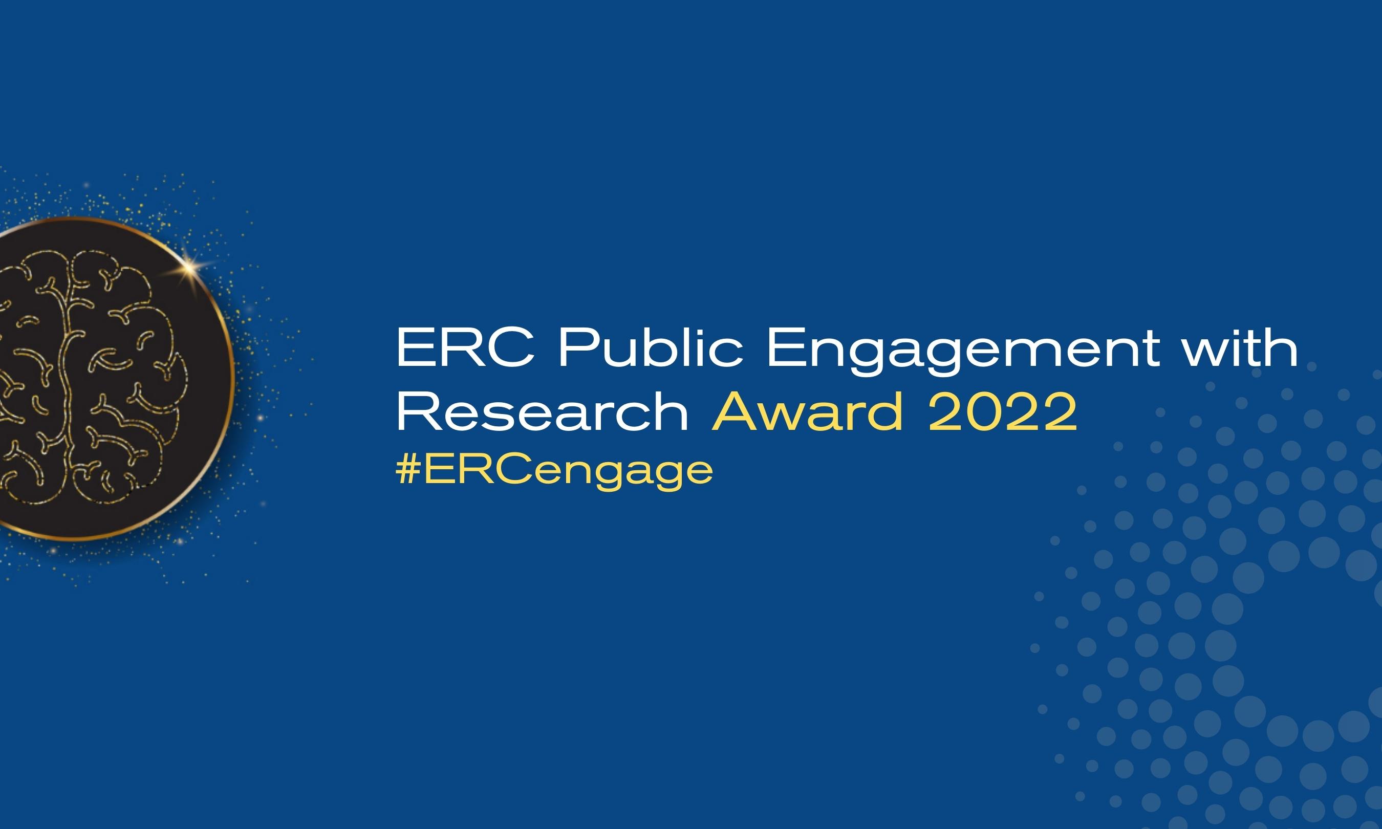 Cover image of ERC Public Engagement with Research Award: Second edition launched Cover image of ERC Public Engagement with Research Award: Second edition launched